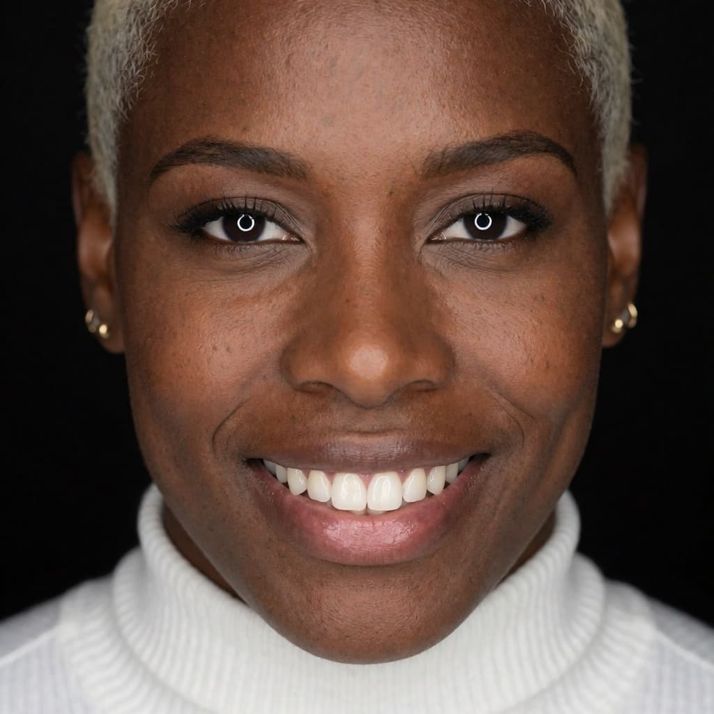 Tasha, studio portrait